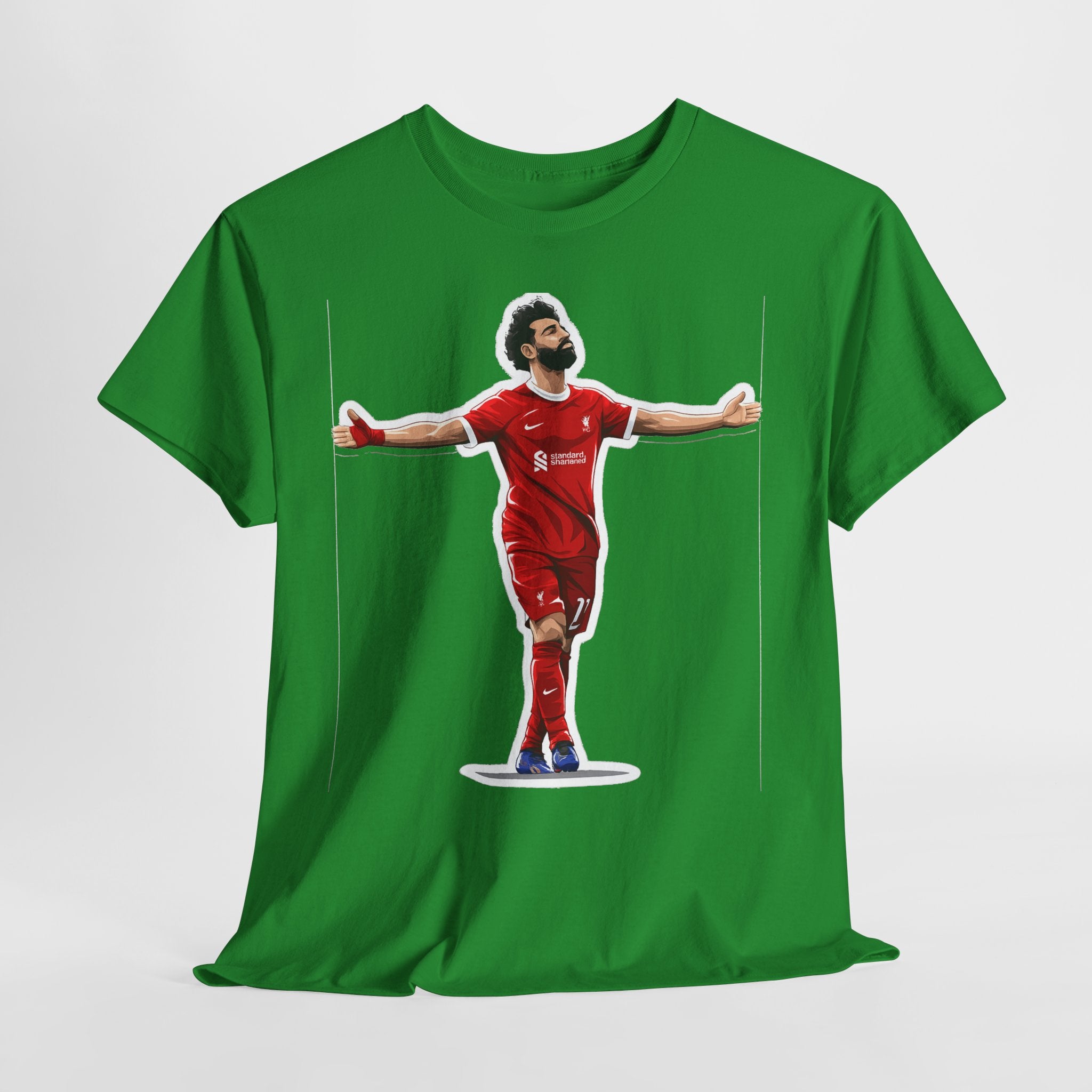Mo Salah Celebration Tee — Liverpool Graphic T-Shirt