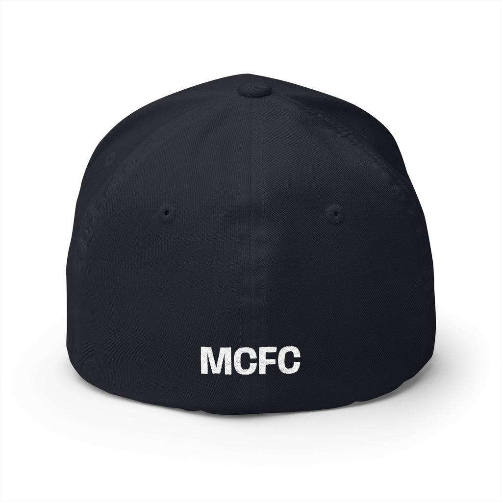Manchester City Inspired Embroidered '115' Baseball Cap — MCFC Back Logo