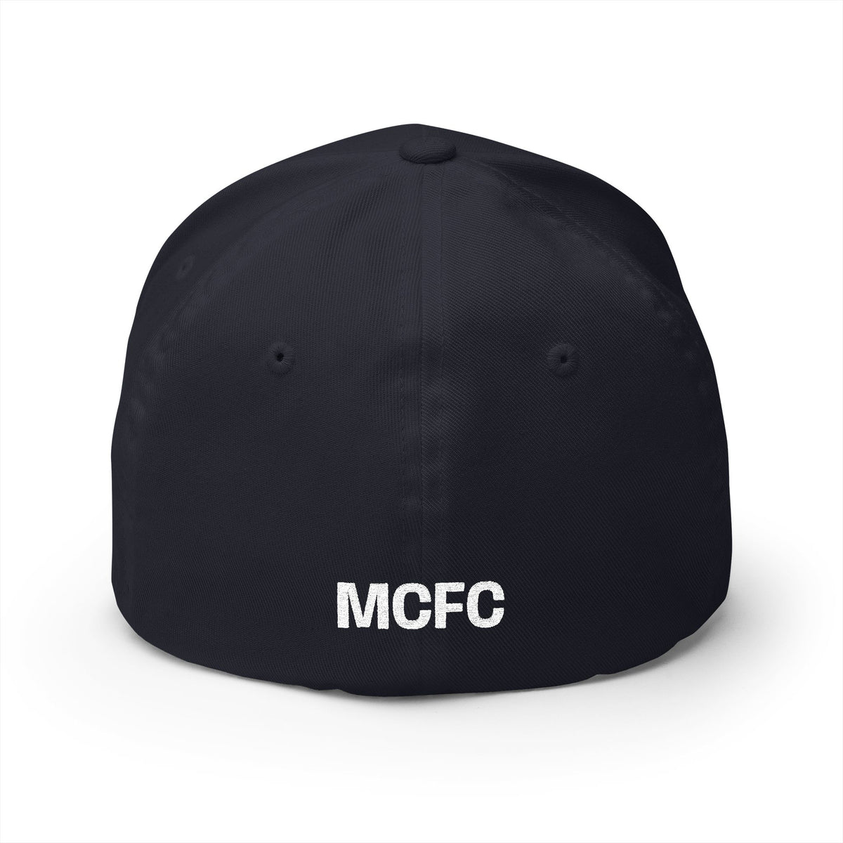 Manchester City Inspired Embroidered '115' Baseball Cap — MCFC Back Logo