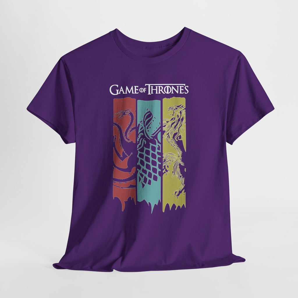 Game of Thrones House Sigils T-Shirt — Stark Lannister Tully Banner Tee