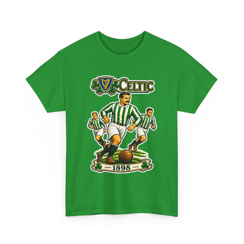 Celtic Football Retro Players Tee — 1898 Vintage Soccer Shirt