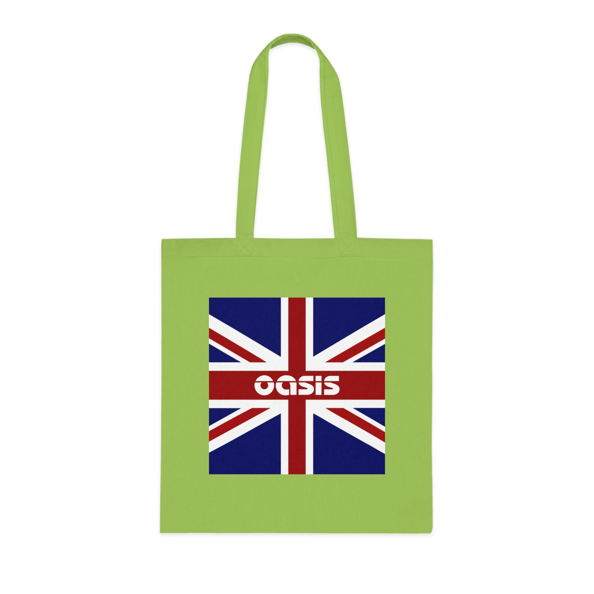 Union Jack Oasis Tote Bag — British Flag Cotton Shopper