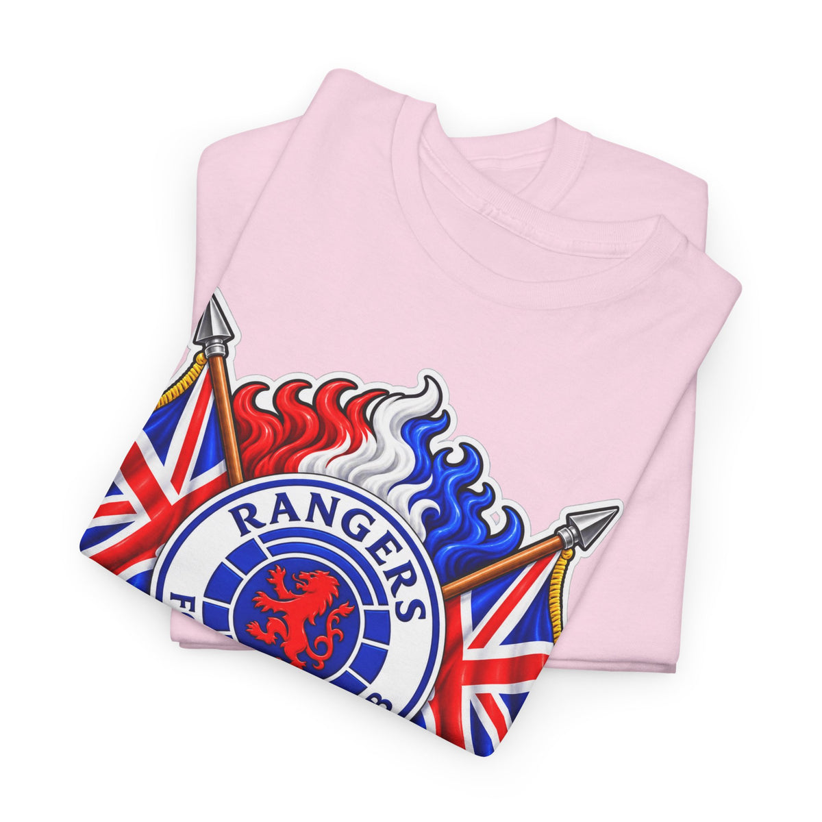 Rangers Football Club Tee — "We Are The People" Crest Cotton T-Shirt