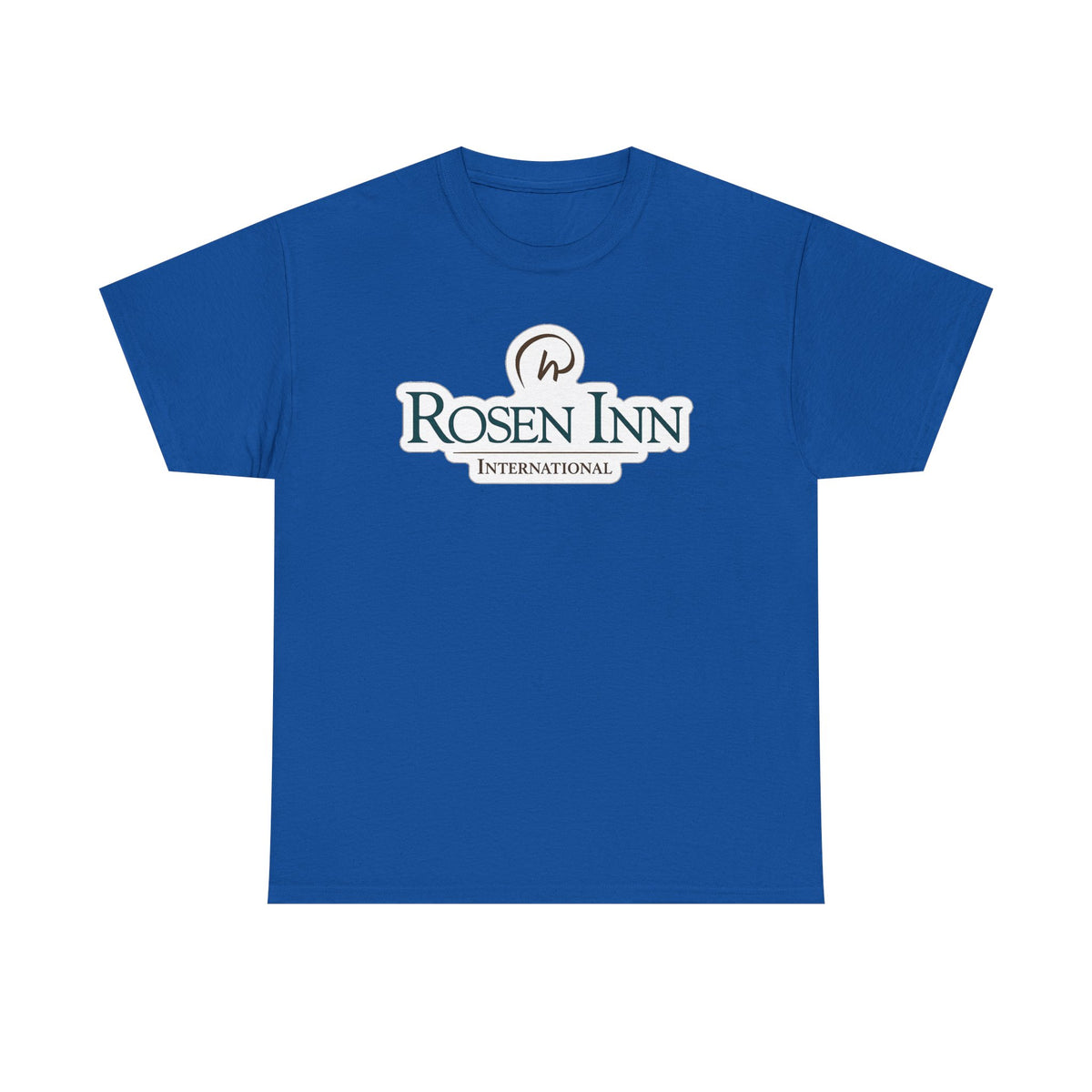 Rosen Inn International Inspired Logo Cotton T-Shirt Tee