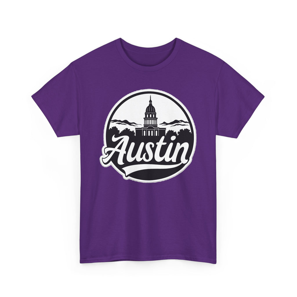 Austin Capitol Graphic Cotton T-Shirt / Tee