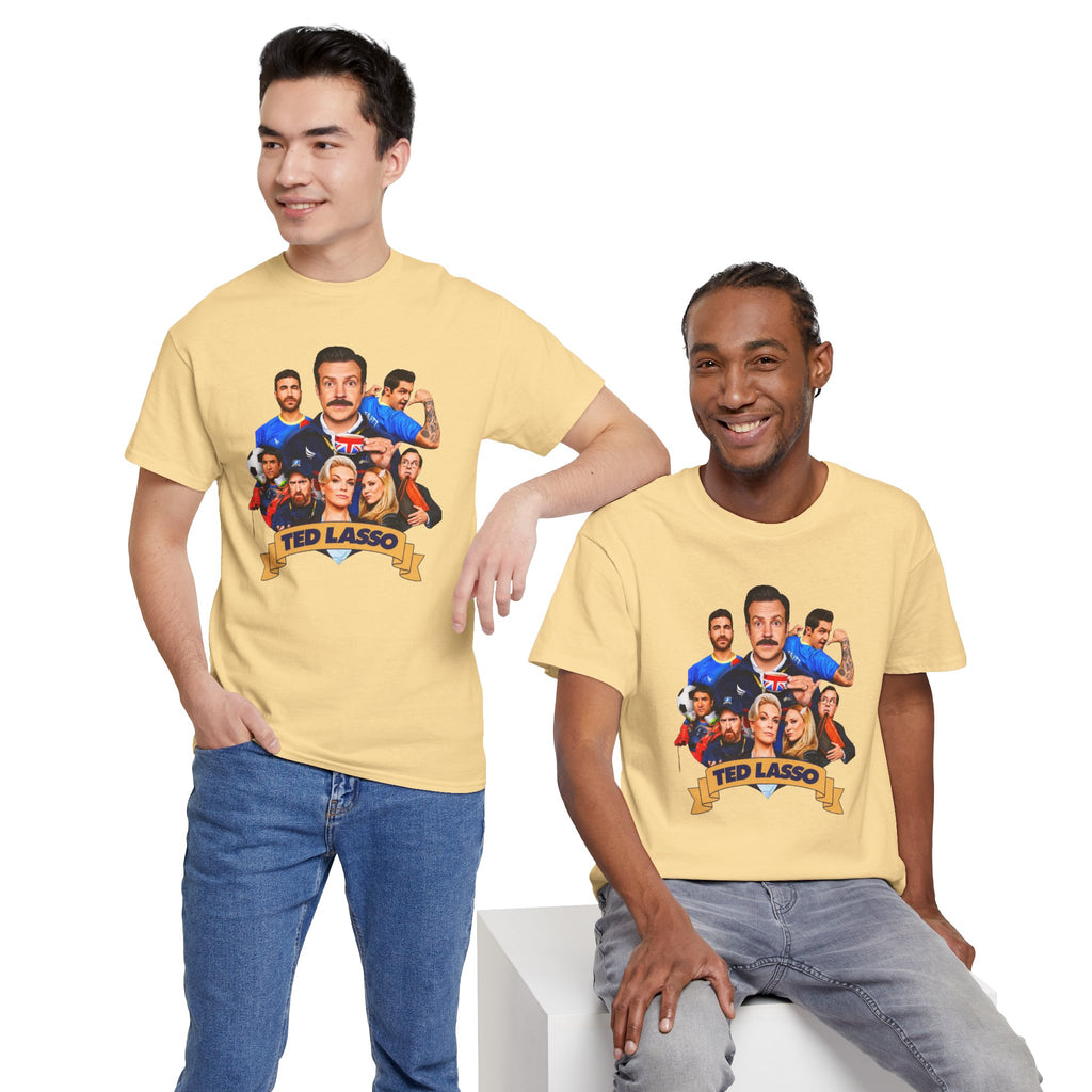 Ted Lasso Inspired Cast Graphic Tee — TV Show Fan Shirt