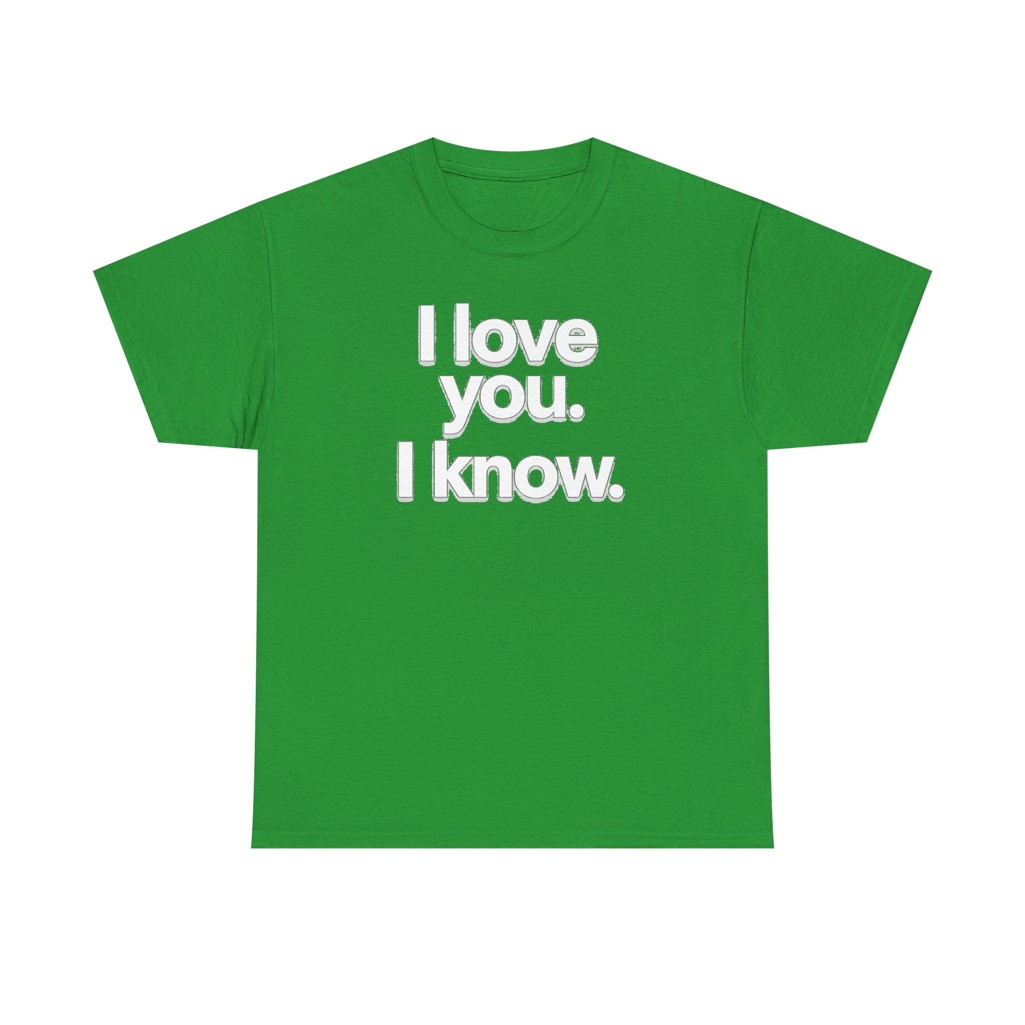 I Love You I Know Saying T‑Shirt from Star Wars