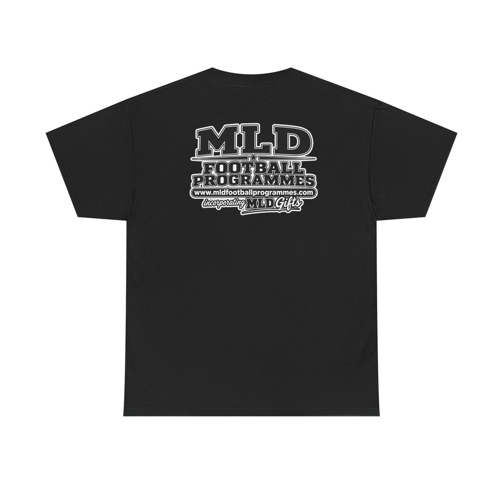 MLD Football Programmes Tee — Retro Sports Logo T-Shirt
