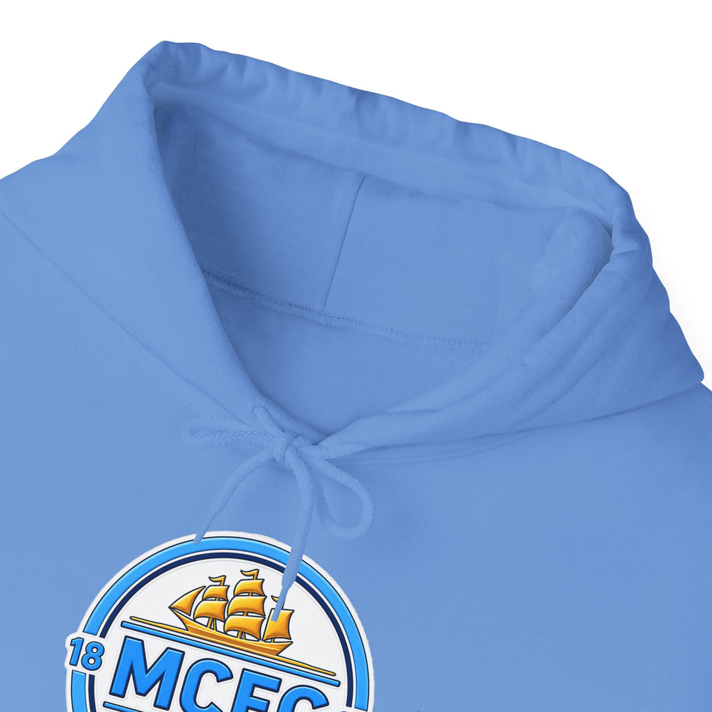 MCFC Logo Hoodie – Vintage Football Club Crest Pullover