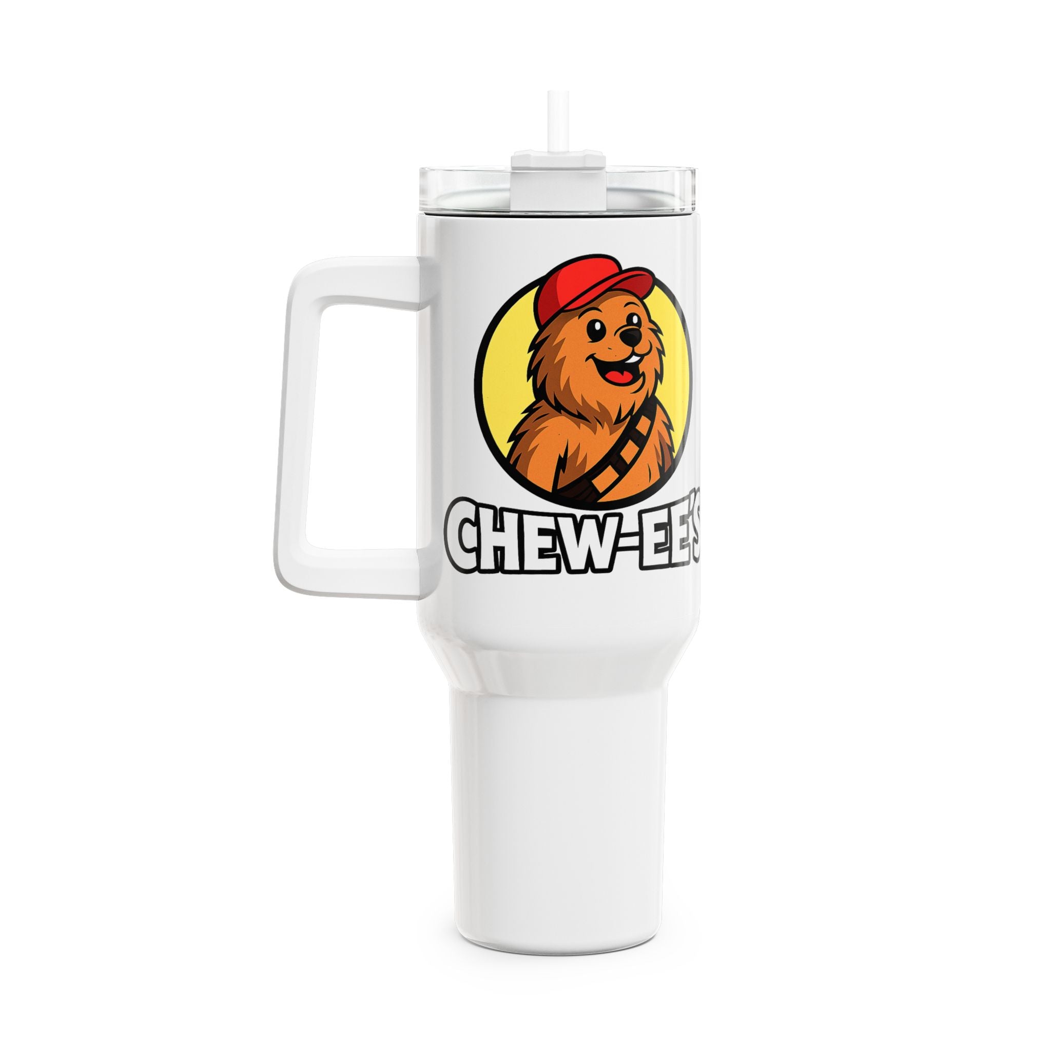 Chew-ee's Chewbacca 40oz Tumbler - Funny Star Wars-Inspired Travel Mug