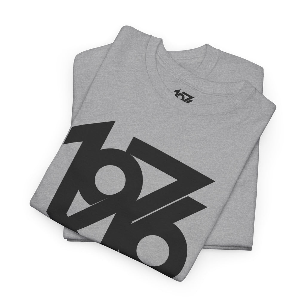 1976 Collection Logo Cotton T-Shirt — Vintage Year Graphic Tee