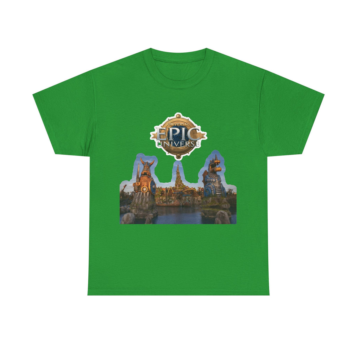 Epic Universe Theme Park T‑Shirt — Iconic Entrance Graphic Tee