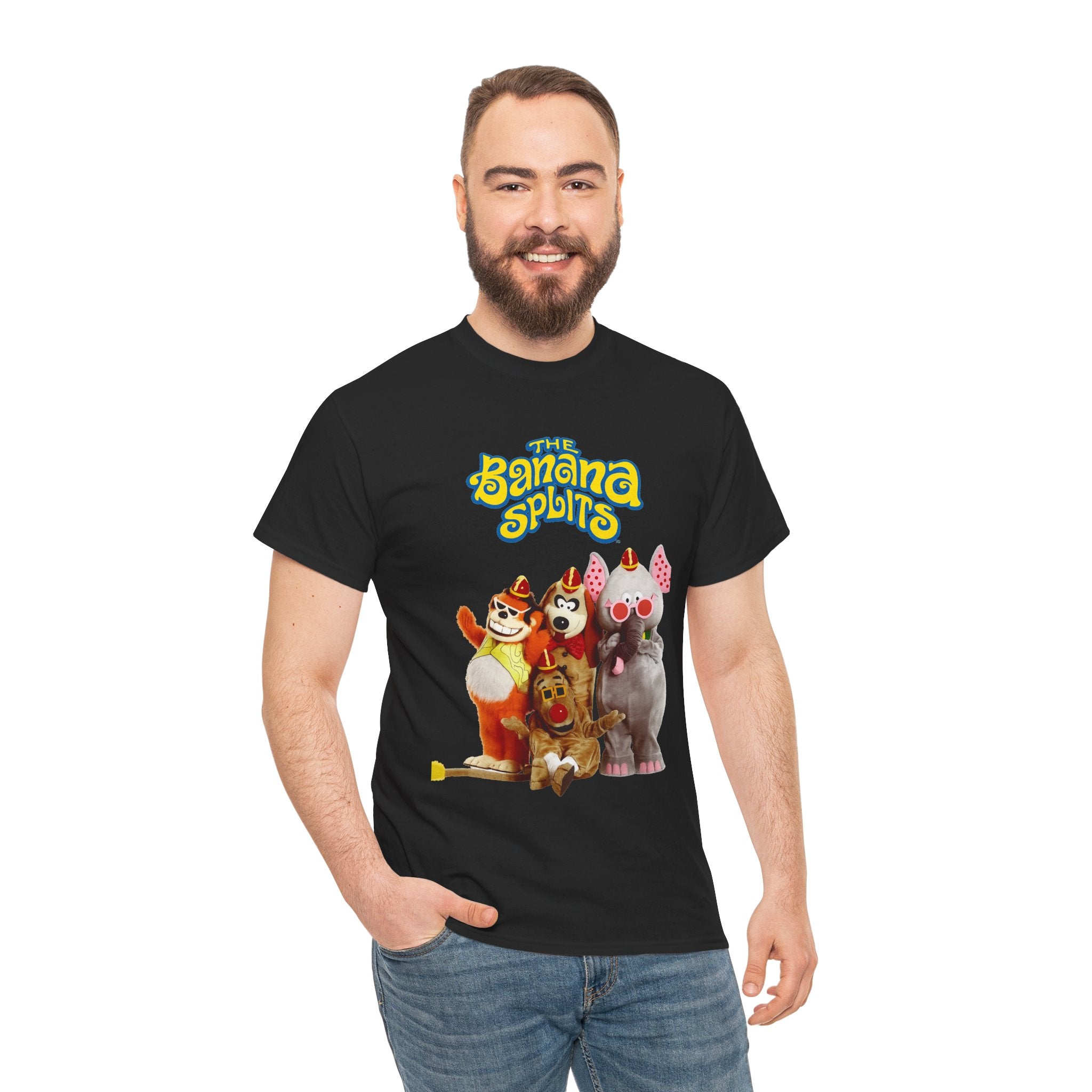 Vintage Banana Splits Graphic Tee (Retro TV Characters)