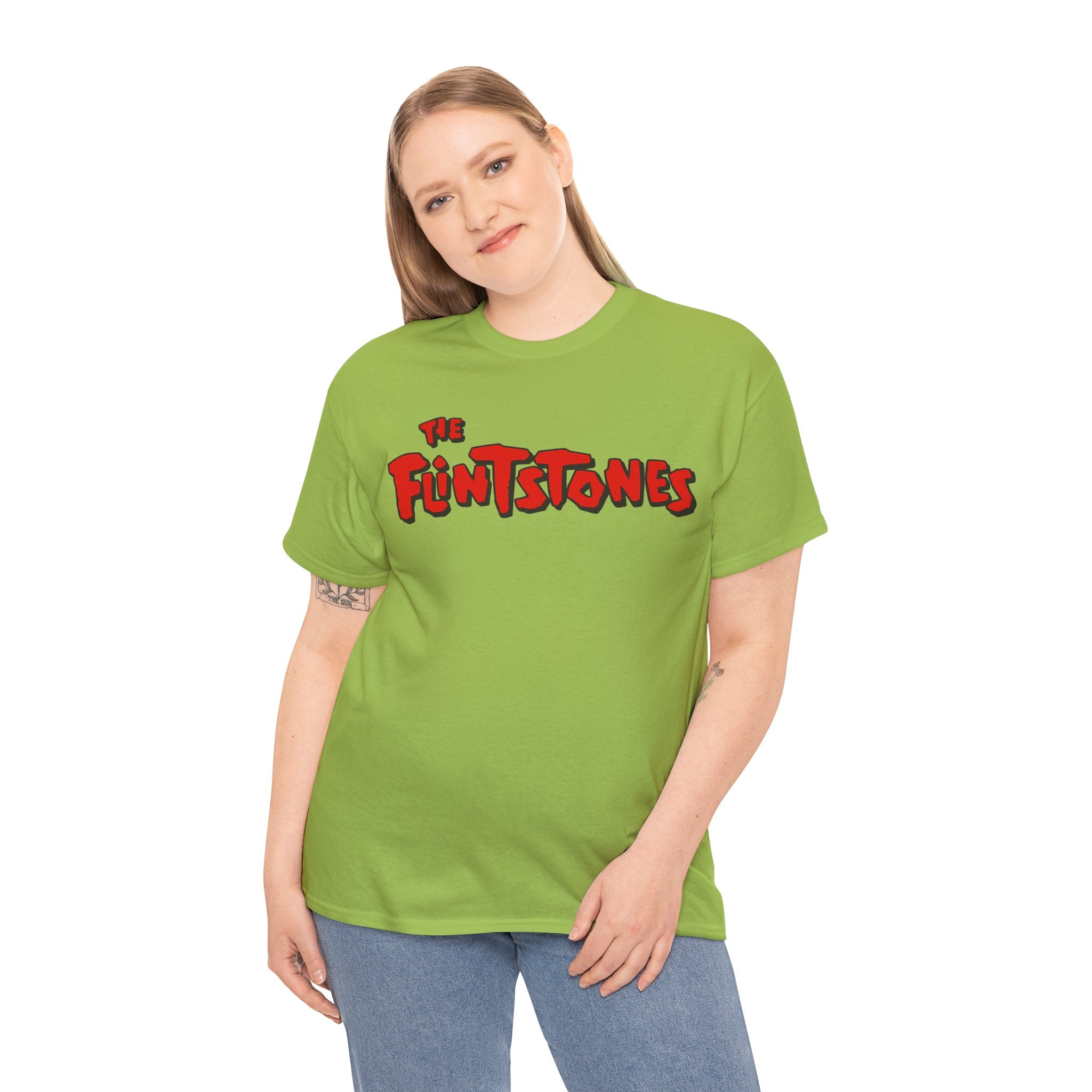The Flintstones Logo Tee - Retro Cartoon Graphic T-Shirt