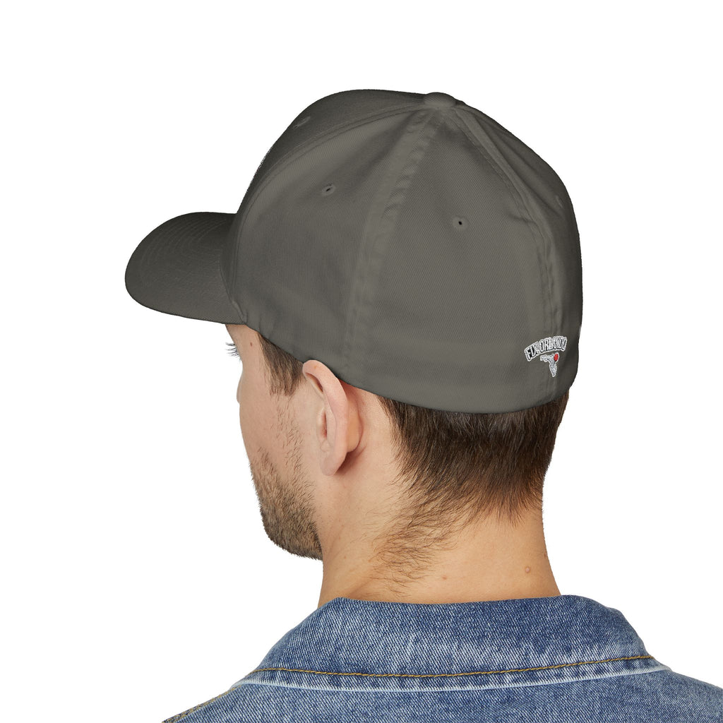 Fix Orlando Embroidered Cap — Vintage Palm & Golf Ball Hat