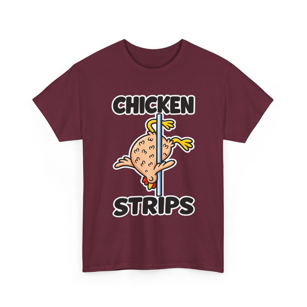 Chicken Strips T‑Shirt — Funny Pole Dance Chicken Graphic Tee