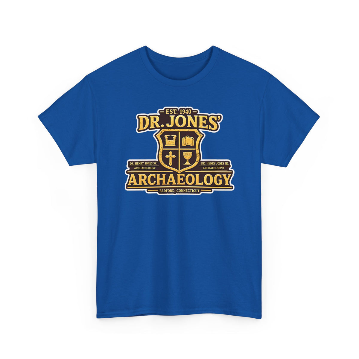Dr. Jones Archaeology Vintage Adventure Cotton T-Shirt