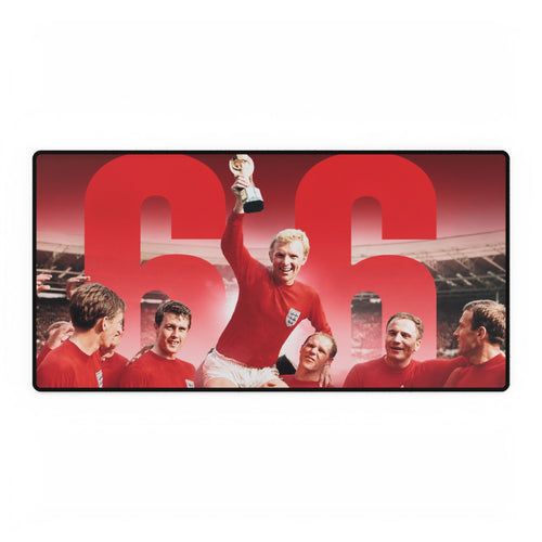 1966 World Cup England Winners Desk Mat — Vintage England Football Gaming Mousepad