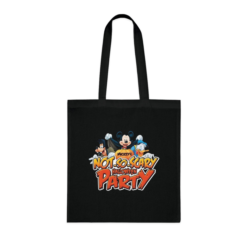 Mickey "Not So Scary Halloween Party" Cotton Tote — Disney Trick-or-Treat Bag