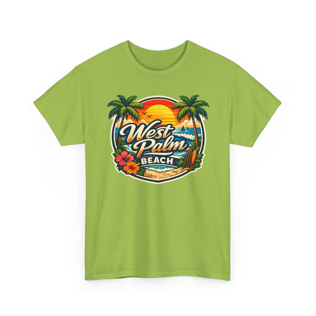 West Palm Beach Retro Sunset T-Shirt