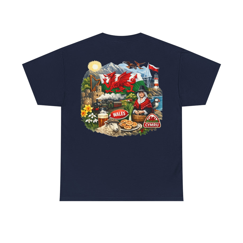 Wales Pride T-Shirt — 'Make Wales Great Again' Welsh Dragon Tee