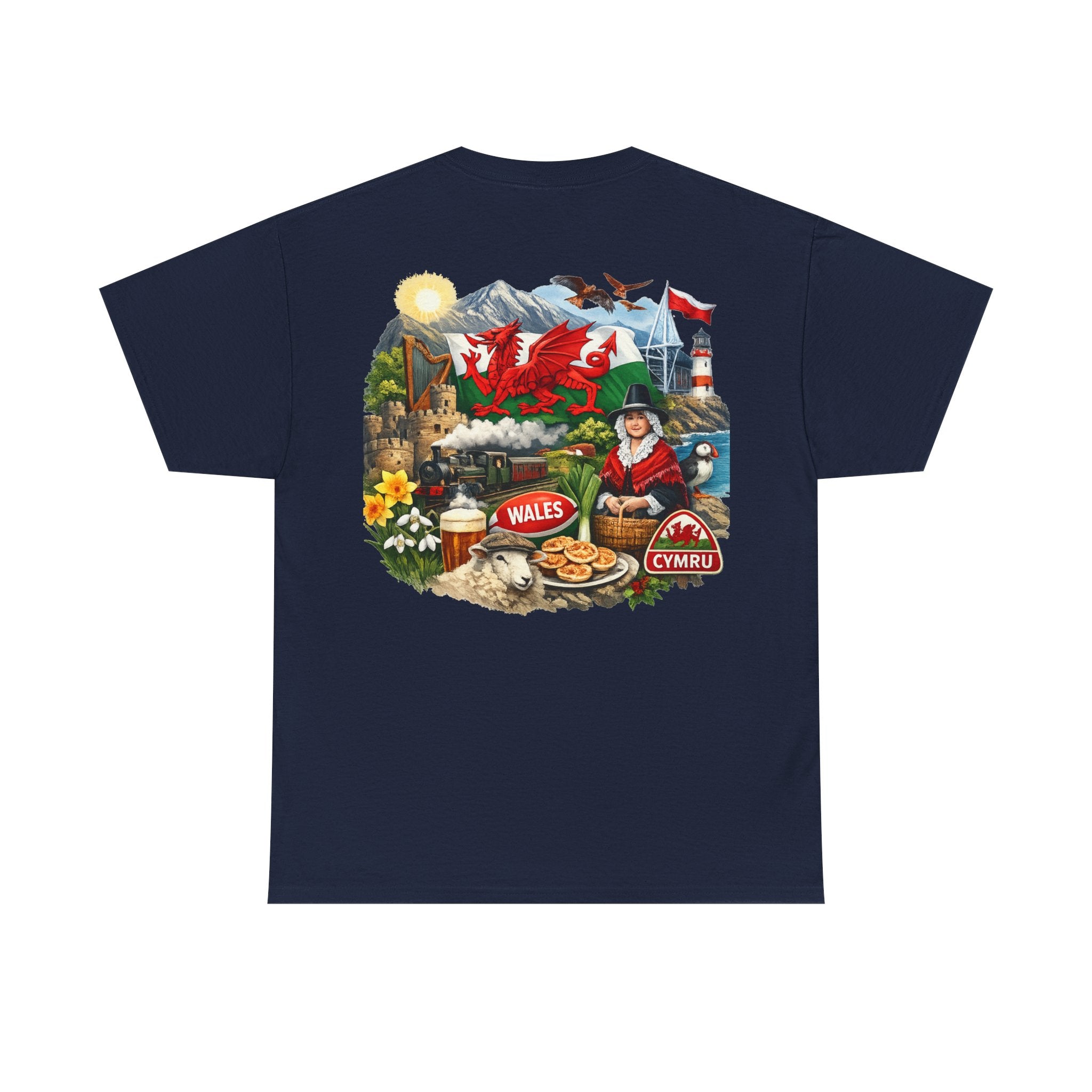 Wales Pride T-Shirt — 'Make Wales Great Again' Welsh Dragon Tee