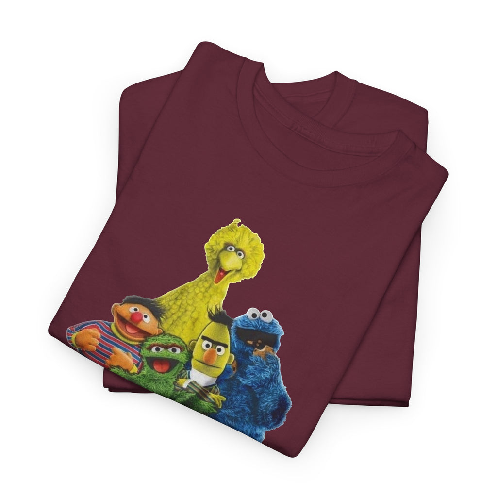 T-Shirt — "Straight Outta the Streets" Sesame Friends Graphic Tee