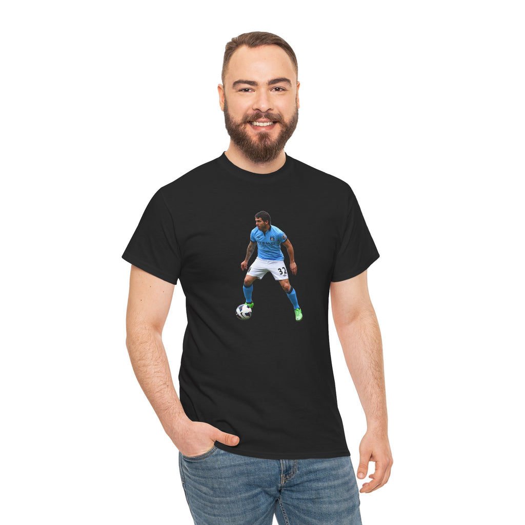 Carlos Tevez Manchester City Legend Cotton T-Shirt