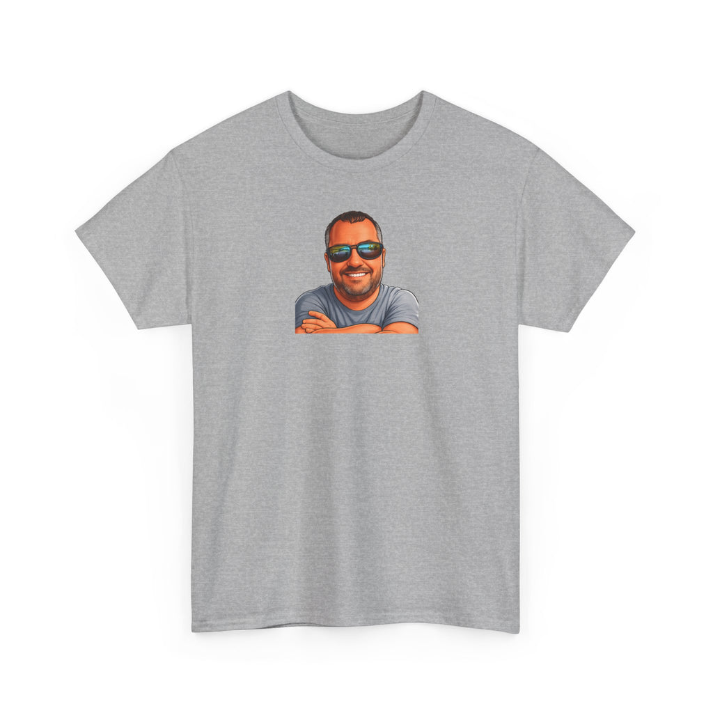 Graphic Tee — "E.T. Phoned Home" Smiling Guy Retro Design