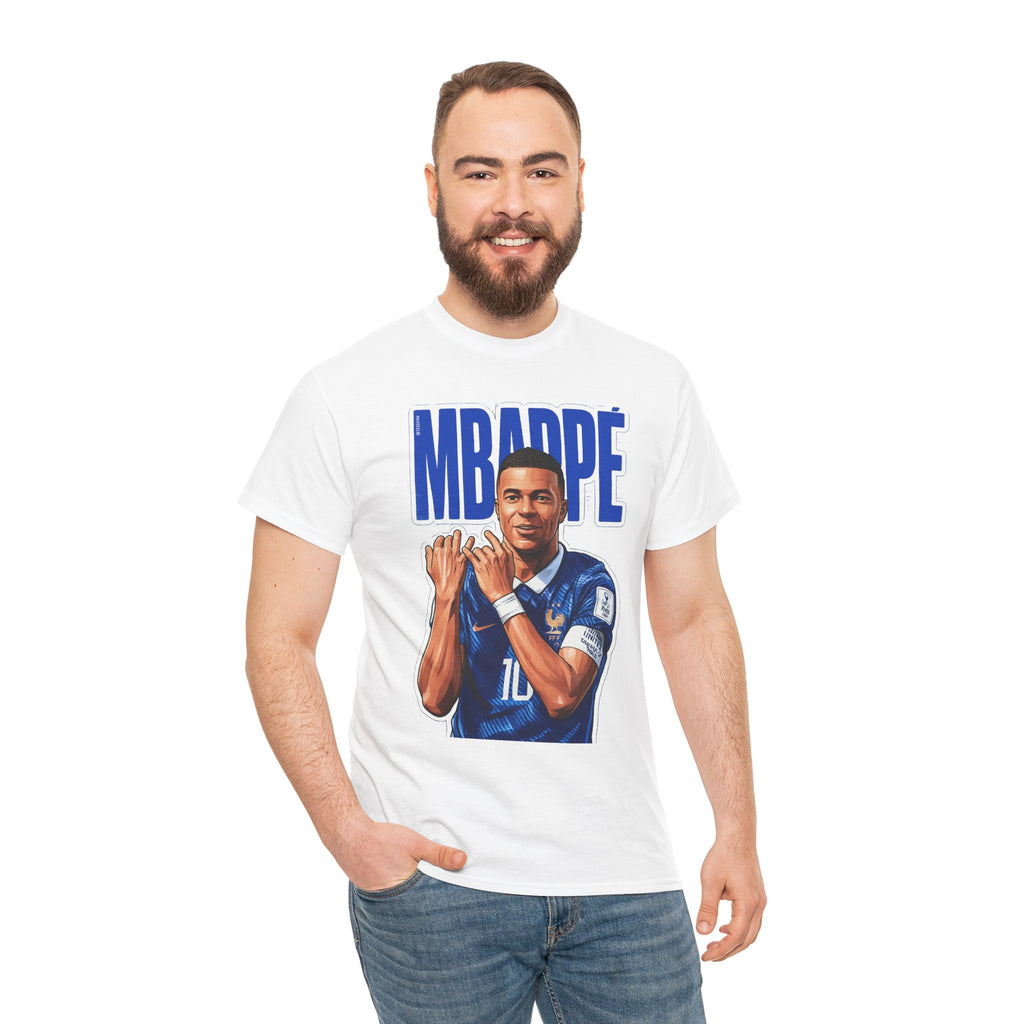 MBAPPE Graphic Shirt Soccer Star Portrait Tee — "