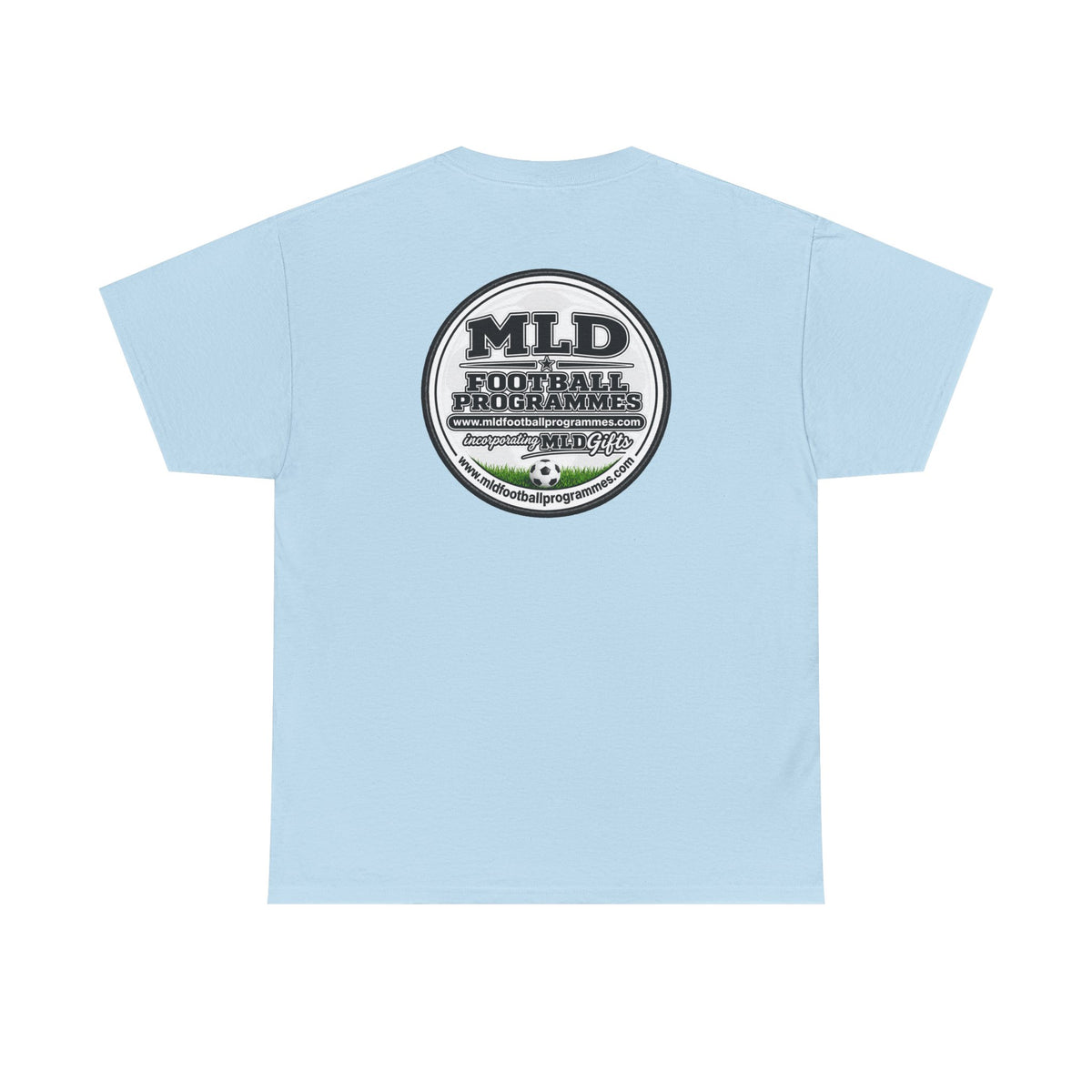MLD Football Programmes Vintage Logo Cotton T-Shirt