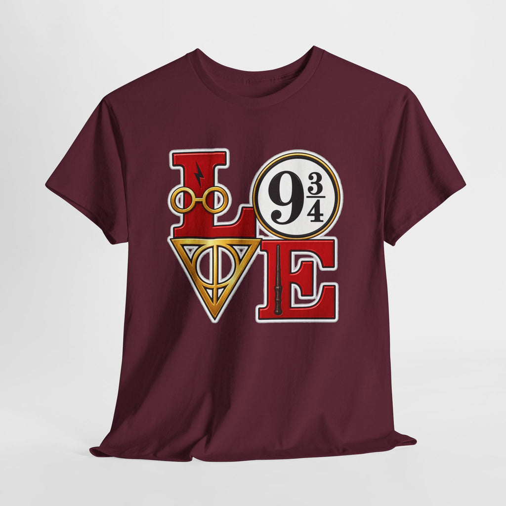 Harry Potter Inspired Love 9 3/4 Wizardry Tee