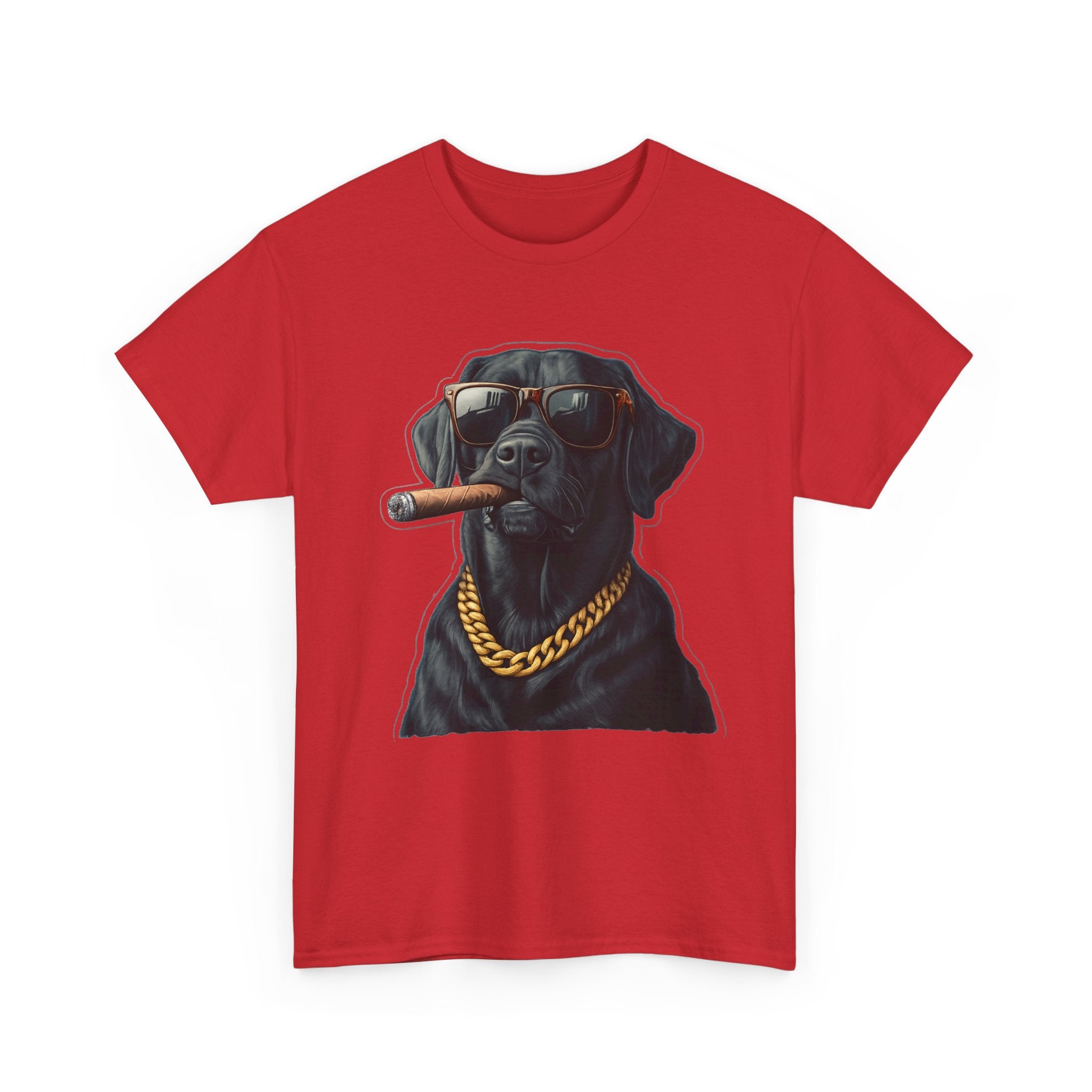 Cool Rottweiler Smoking Cigar Graphic Tee — Dog Lover Streetwear