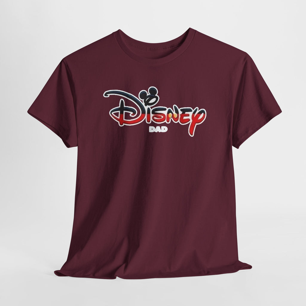 Disney Dad T‑Shirt — Classic Logo Tee for Theme Park Dads