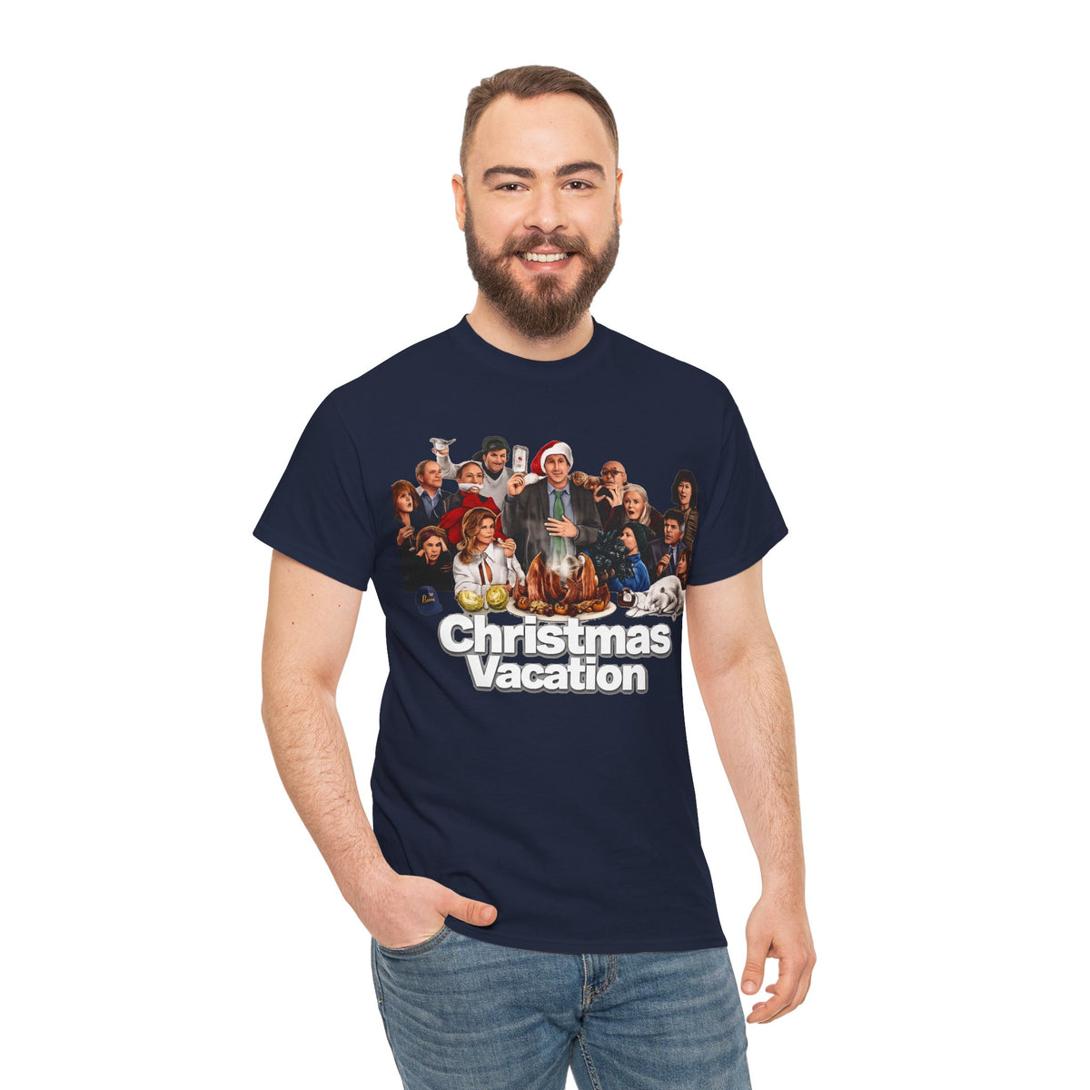 Christmas Vacation Movie Graphic Cotton T-Shirt