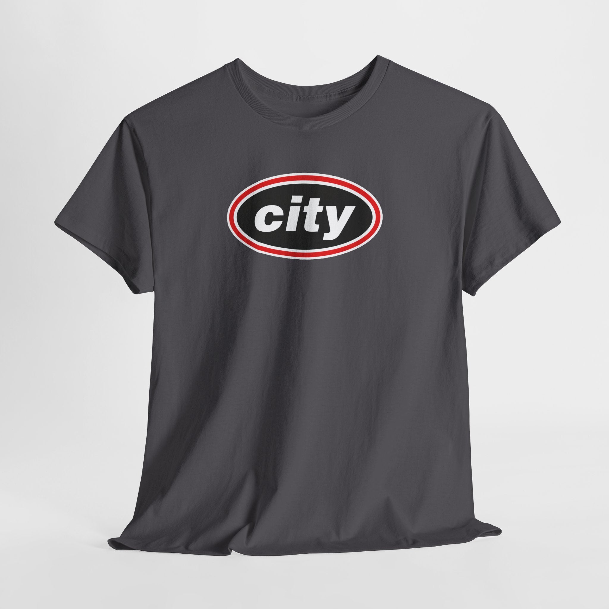 Manchester City Oasis Inspired Logo Cotton T-Shirt