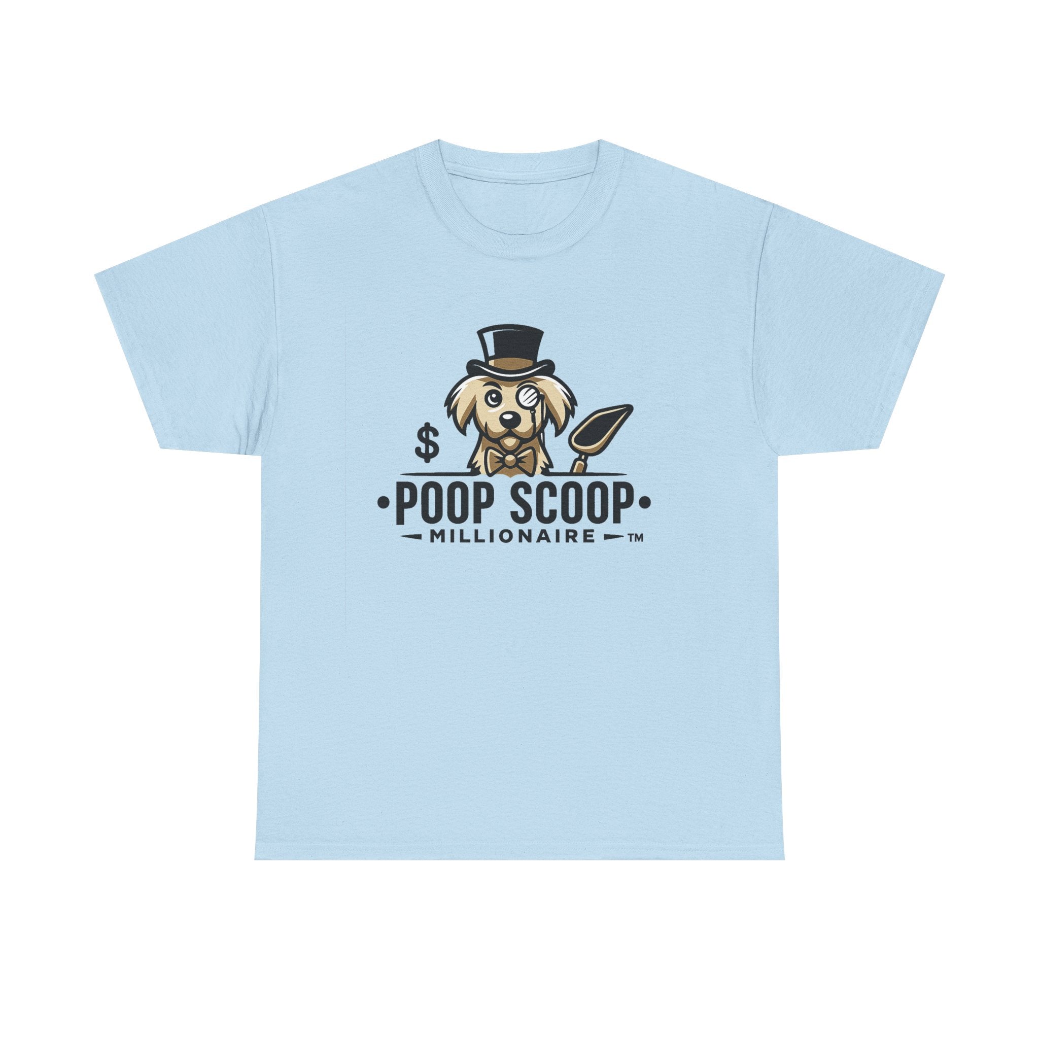Poop Scoop Millionaire T-Shirt — Funny Dog Poop Scooping Tee