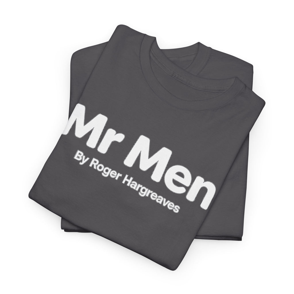 Mr Men T-Shirt – Retro 'Mr Men by Roger Hargreaves' Logo Tee