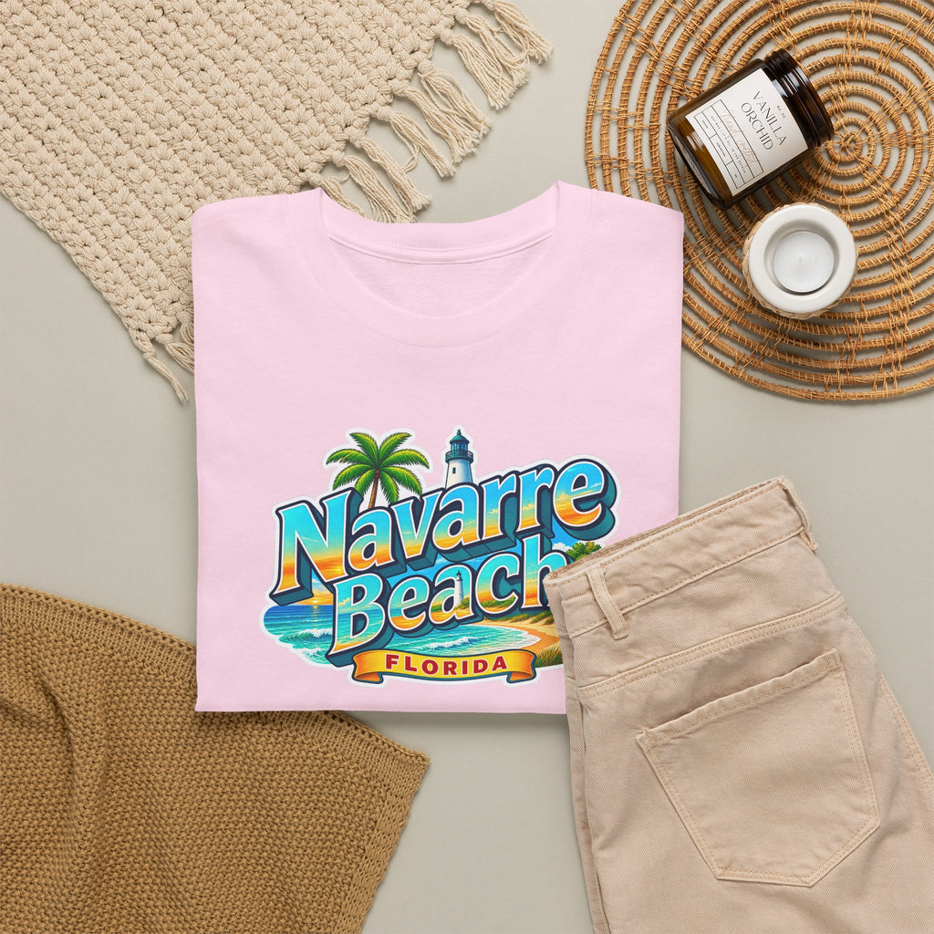 Navarre Beach Florida T-Shirt – Retro Tropical Vacation Tee