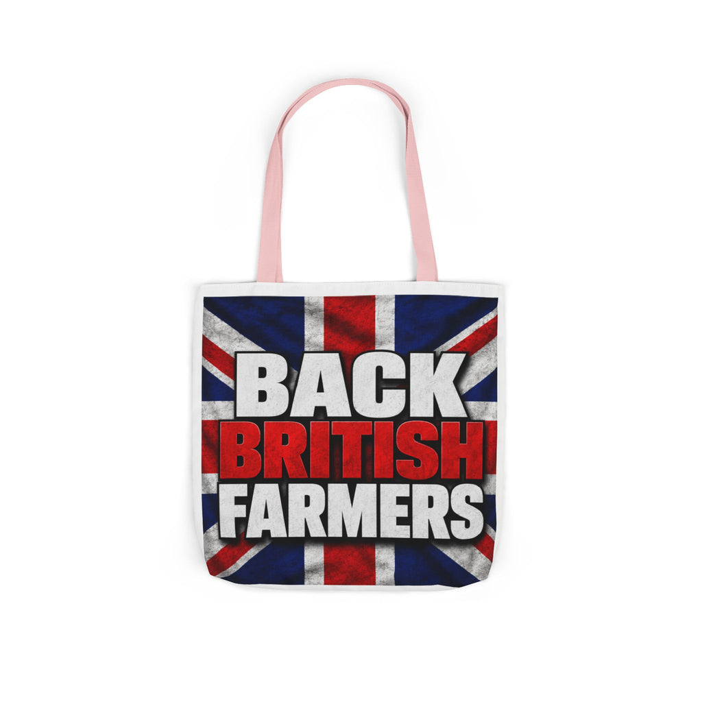 Back British Farmers Canvas Tote Bag — Union Jack Farming Support Tote