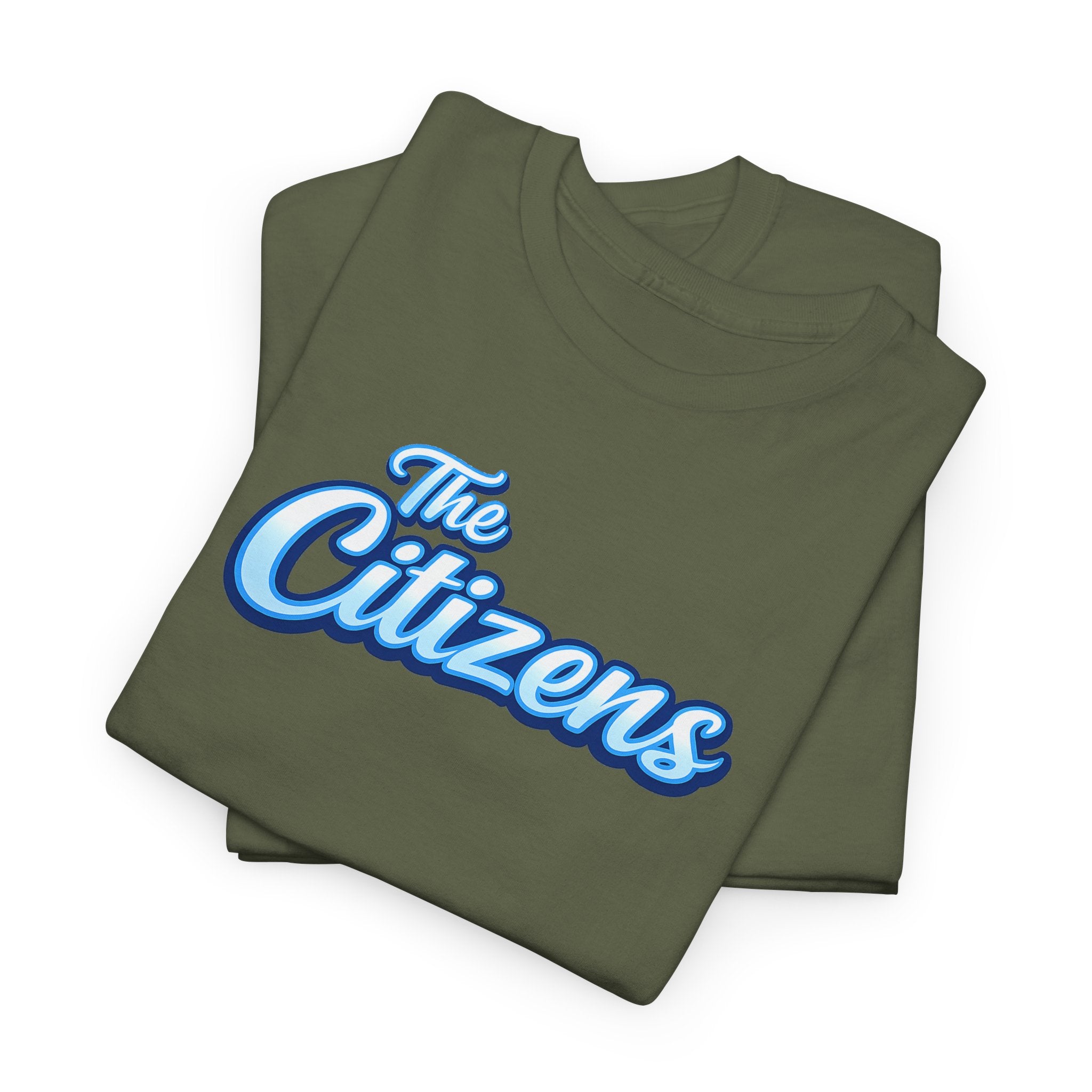 The Citizens Graphic Tee — Retro Script Logo T-Shirt