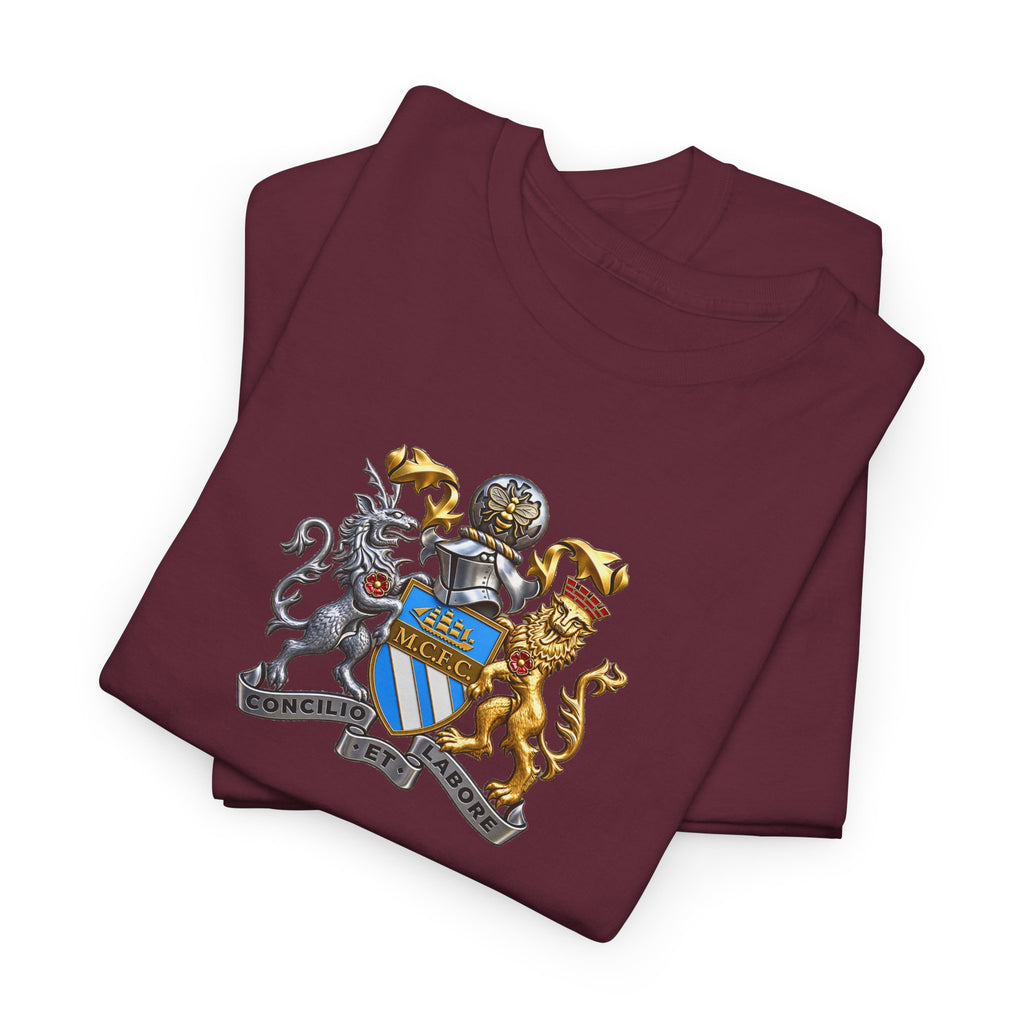 Manchester City Coat of Arms Unisex Heavy Cotton Tee