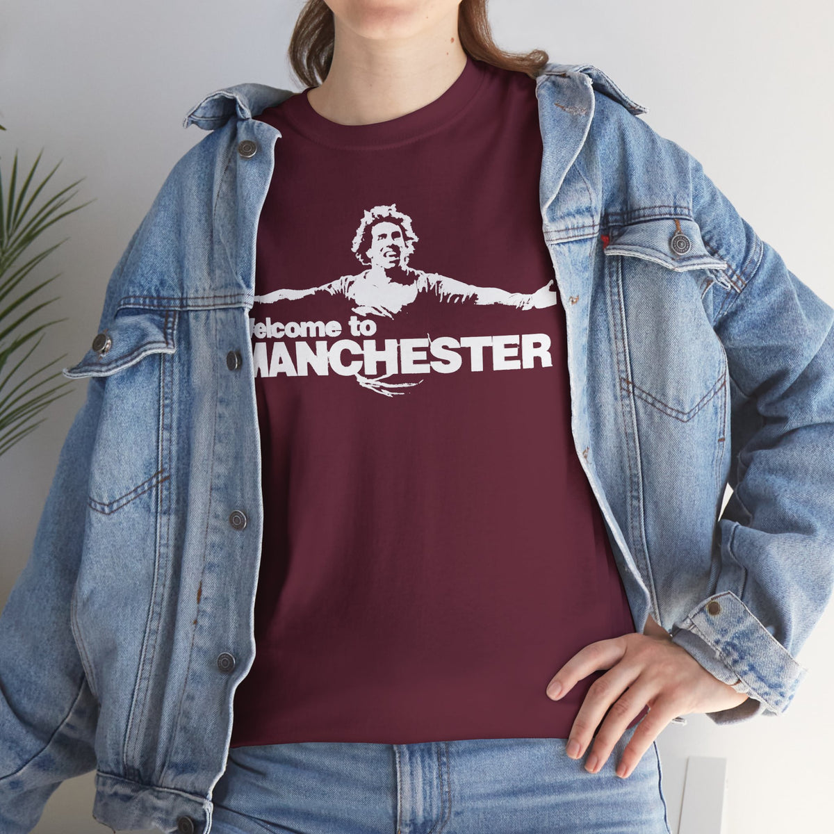 Welcome to Manchester Tee — Retro Carlos Tevez Manchester City Graphic Cotton T-Shirt