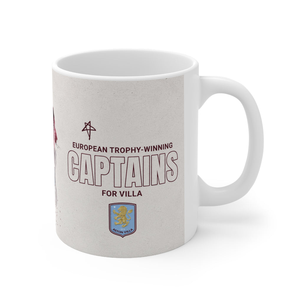 Aston Villa Captains Ceramic Coffee Mug — 11oz & 15oz