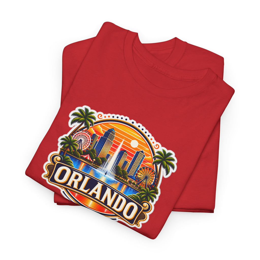 Orlando Sunset Logo Cotton T-Shirt