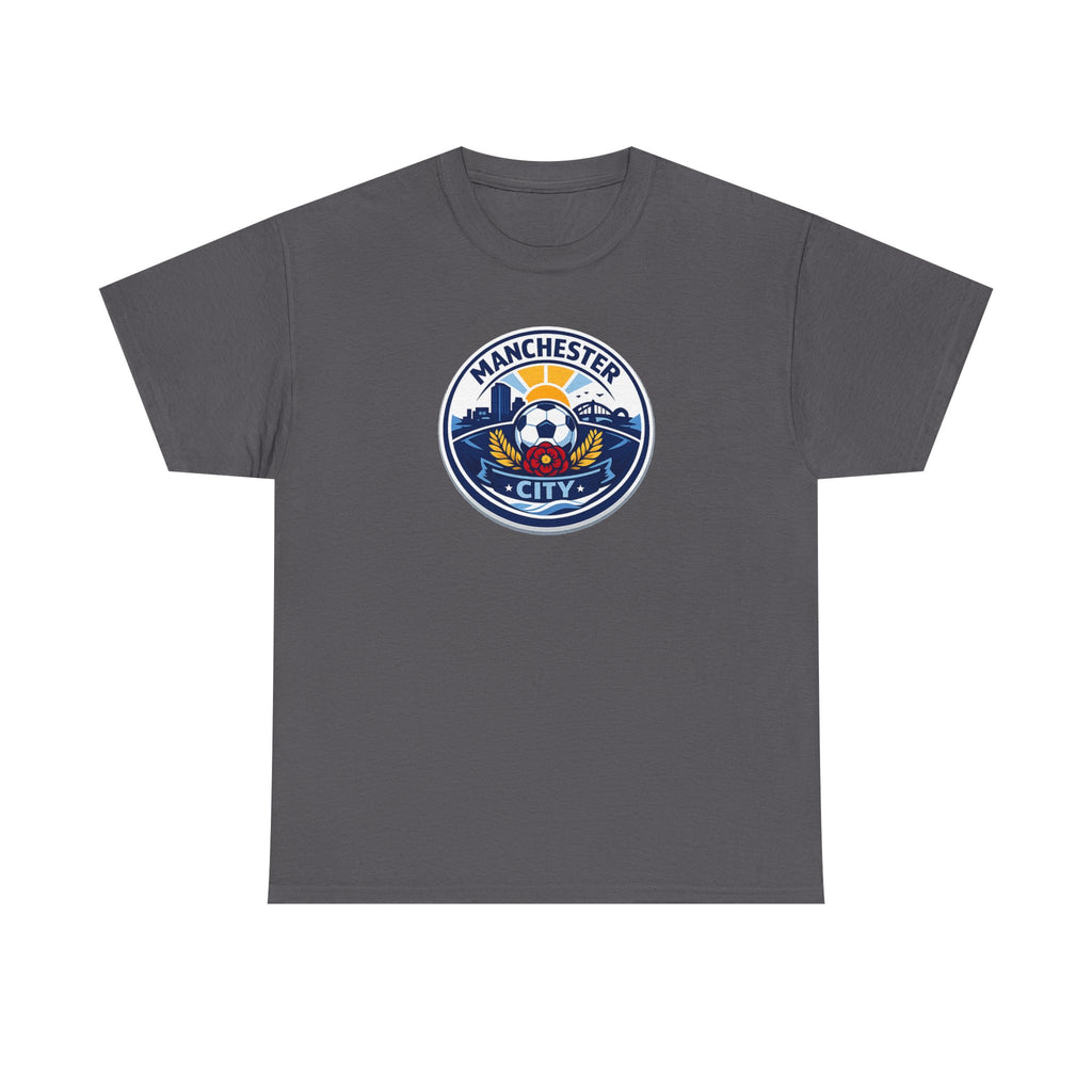 Manchester City Crest T-Shirt — Soccer Fan Tee