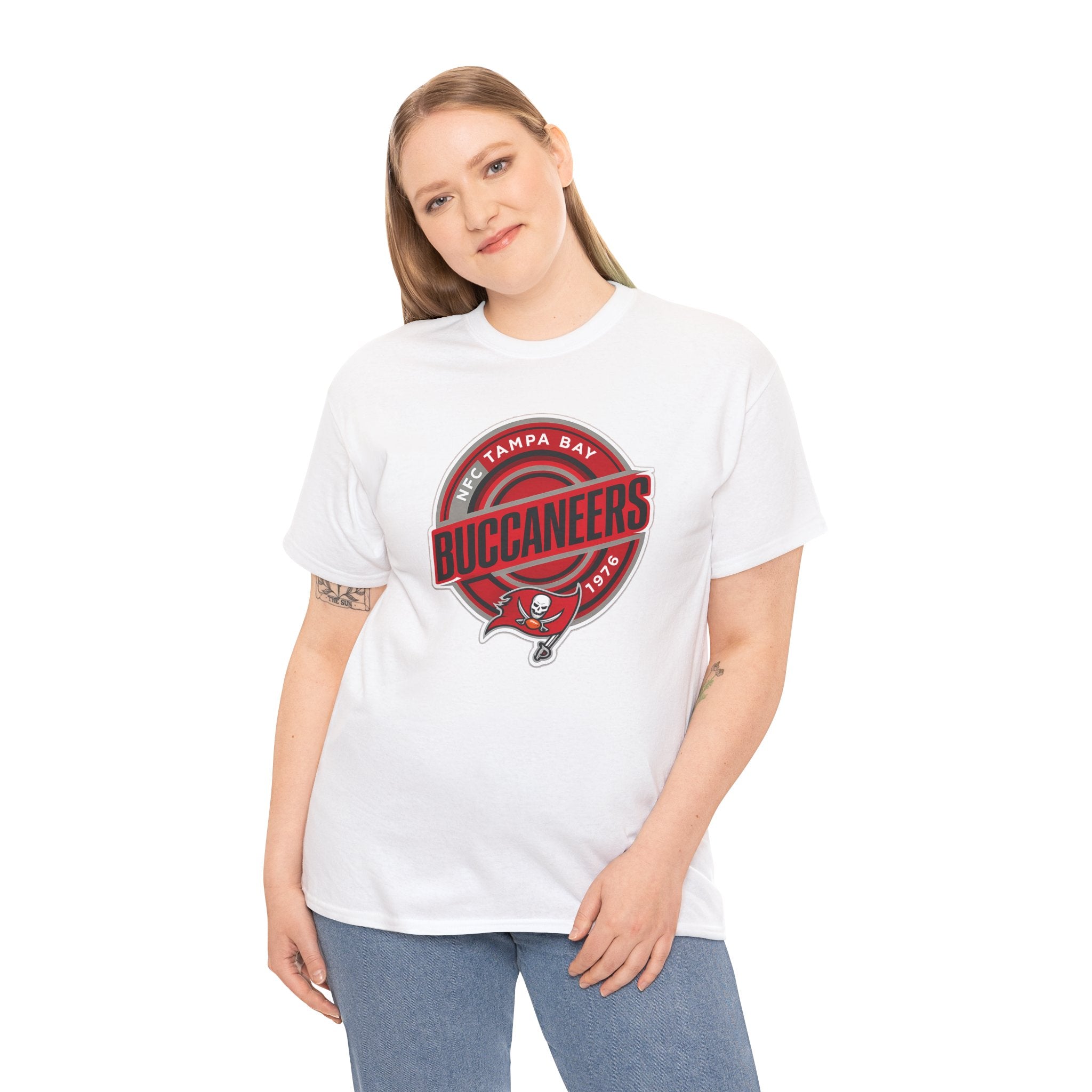 Tampa Bay Buccaneers Inspired Vintage Logo T-Shirt