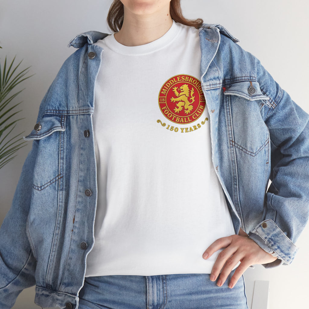 Middlesbrough 150th Crest Cotton T-Shirt