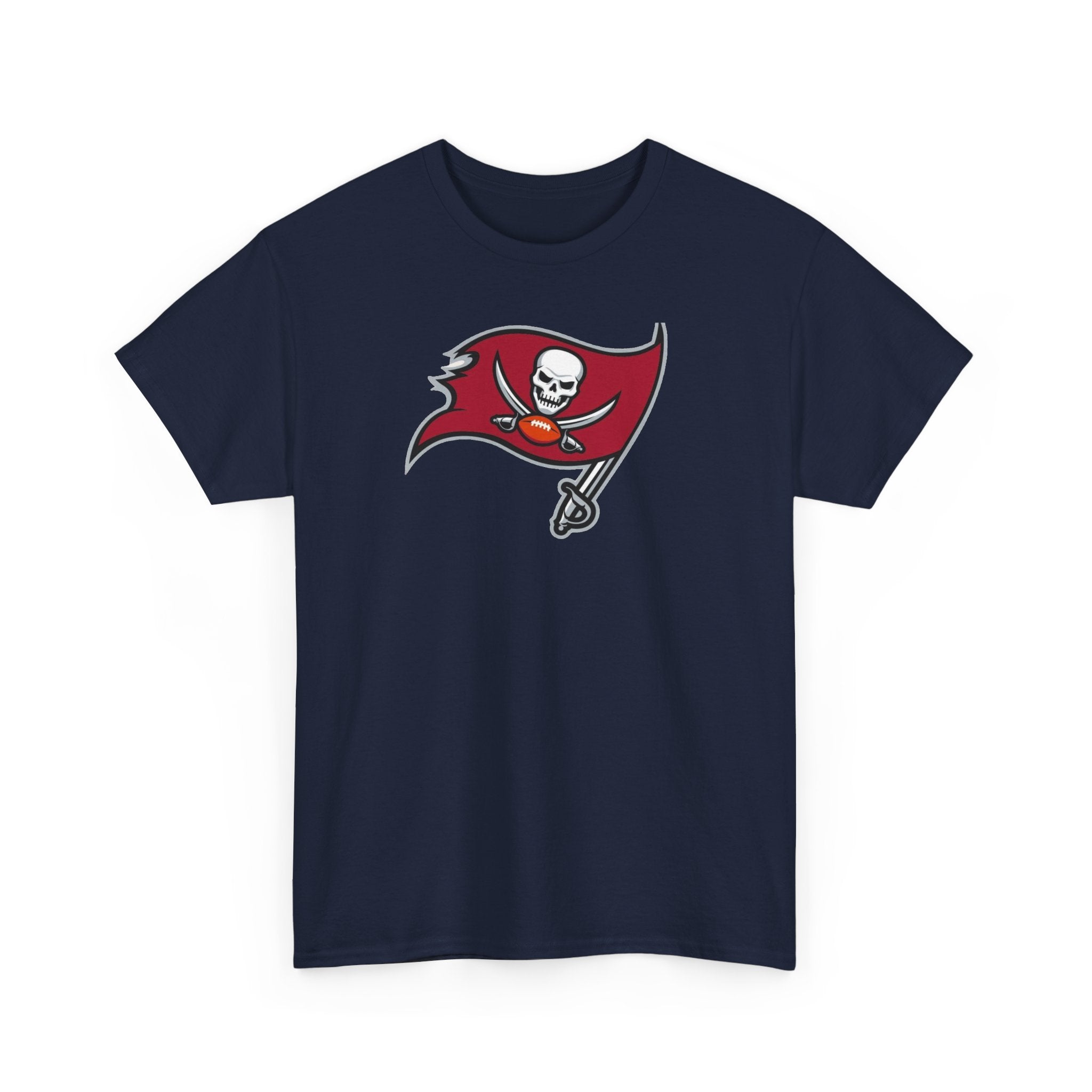 Tampa Bay Buccaneers Flag T-Shirt — Football Pirate Logo Tee