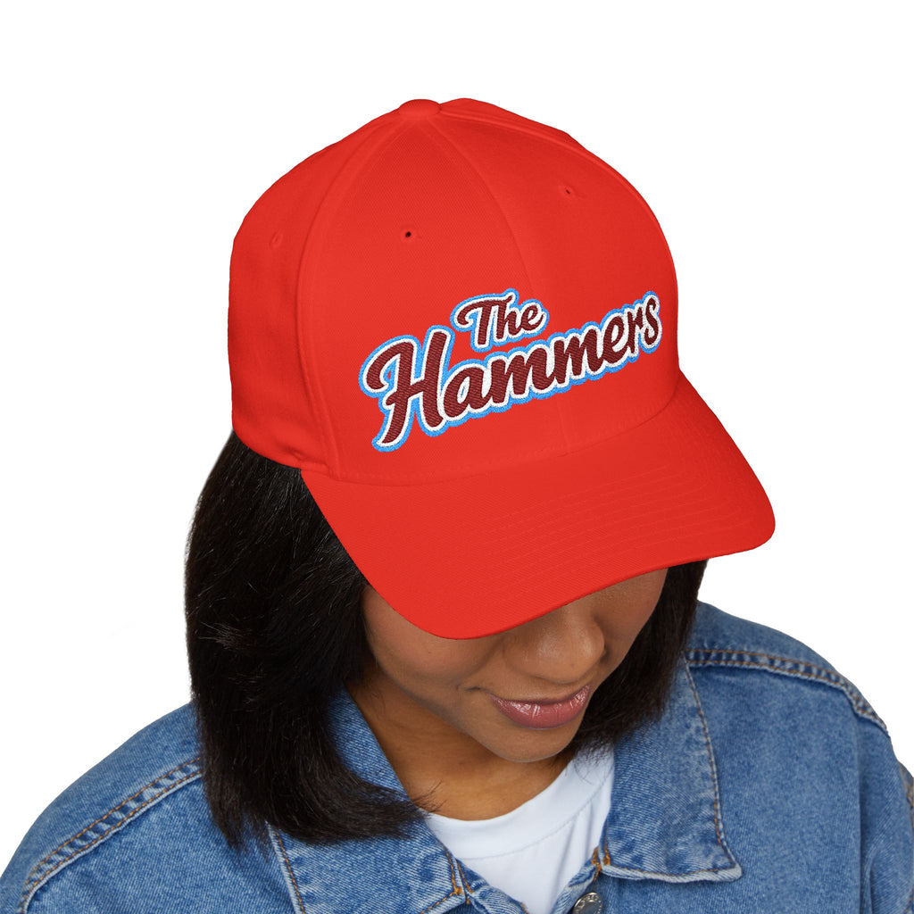 The Hammers West Ham United Embroidered Cap — Retro Script Baseball Hat